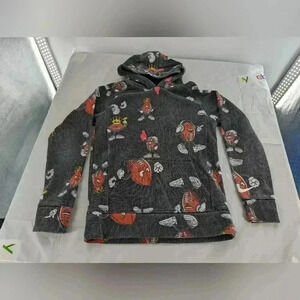 Nike 3 Brand By Russell Wilson Ballers Boys Graphic Hooded Sweatshirt Sz Large